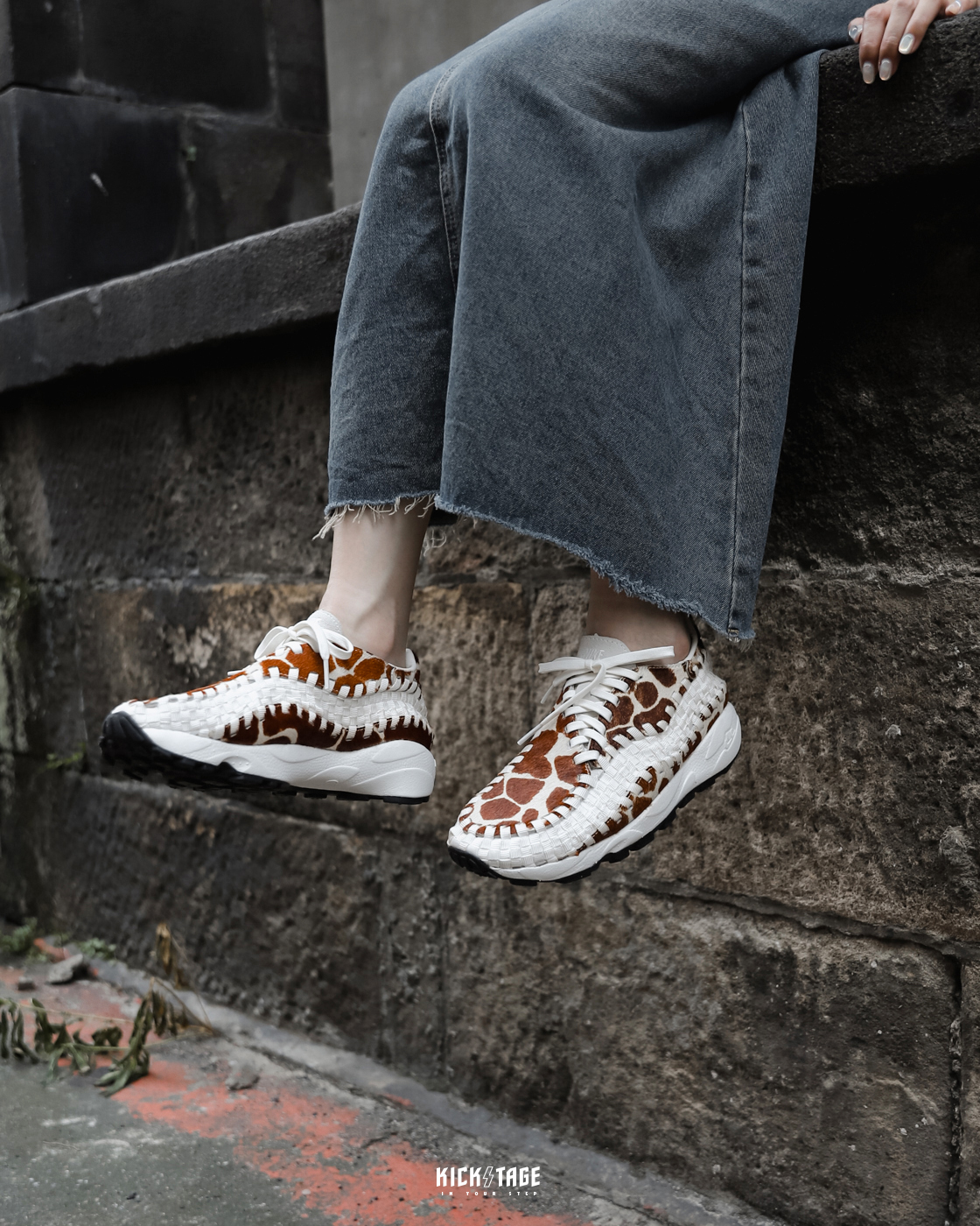 NIKE AIR FOOTSCAPE WOVEN 編織鞋黑馬毛長頸鹿【FB1959-001】【FB1959