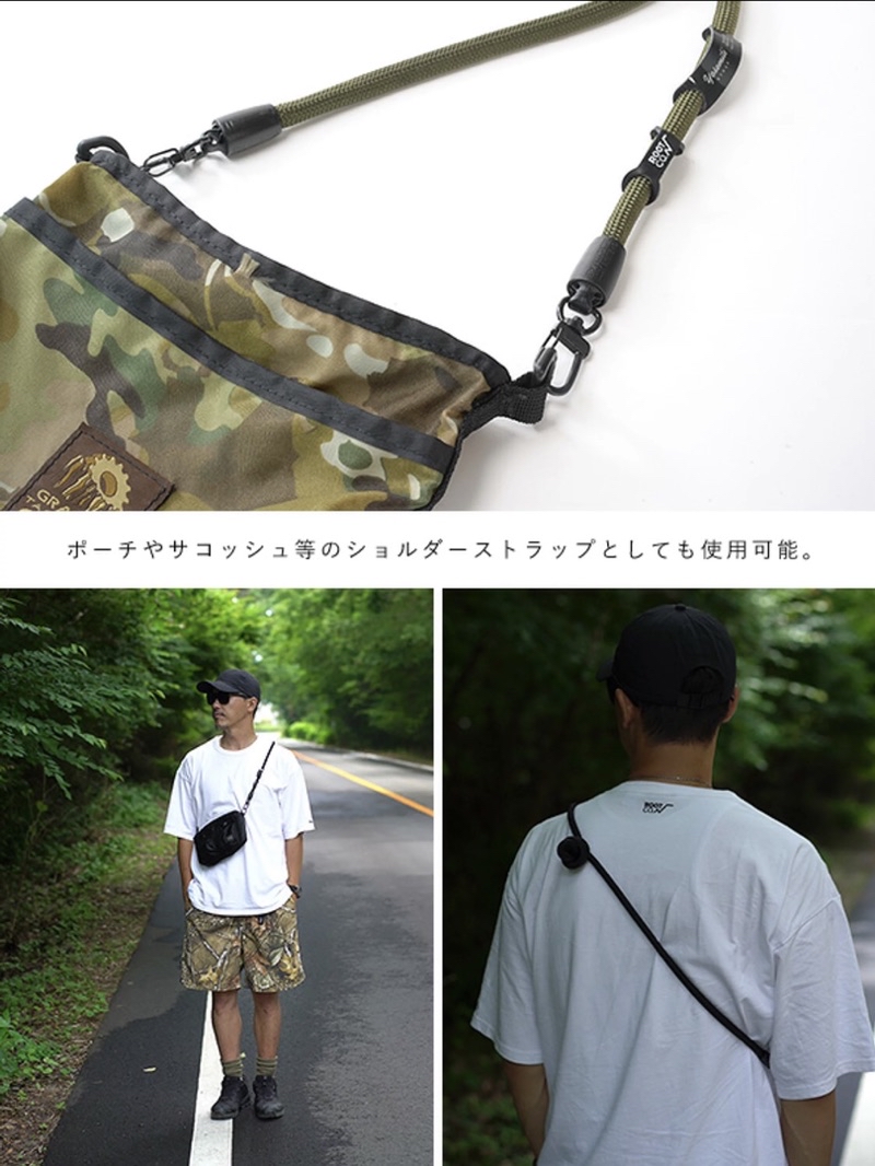EPM X ROOT CO. YOSEMITE ストラップ / BLACK Kollect這個選物] epm yosemite x root co. mobile strap 手機繩