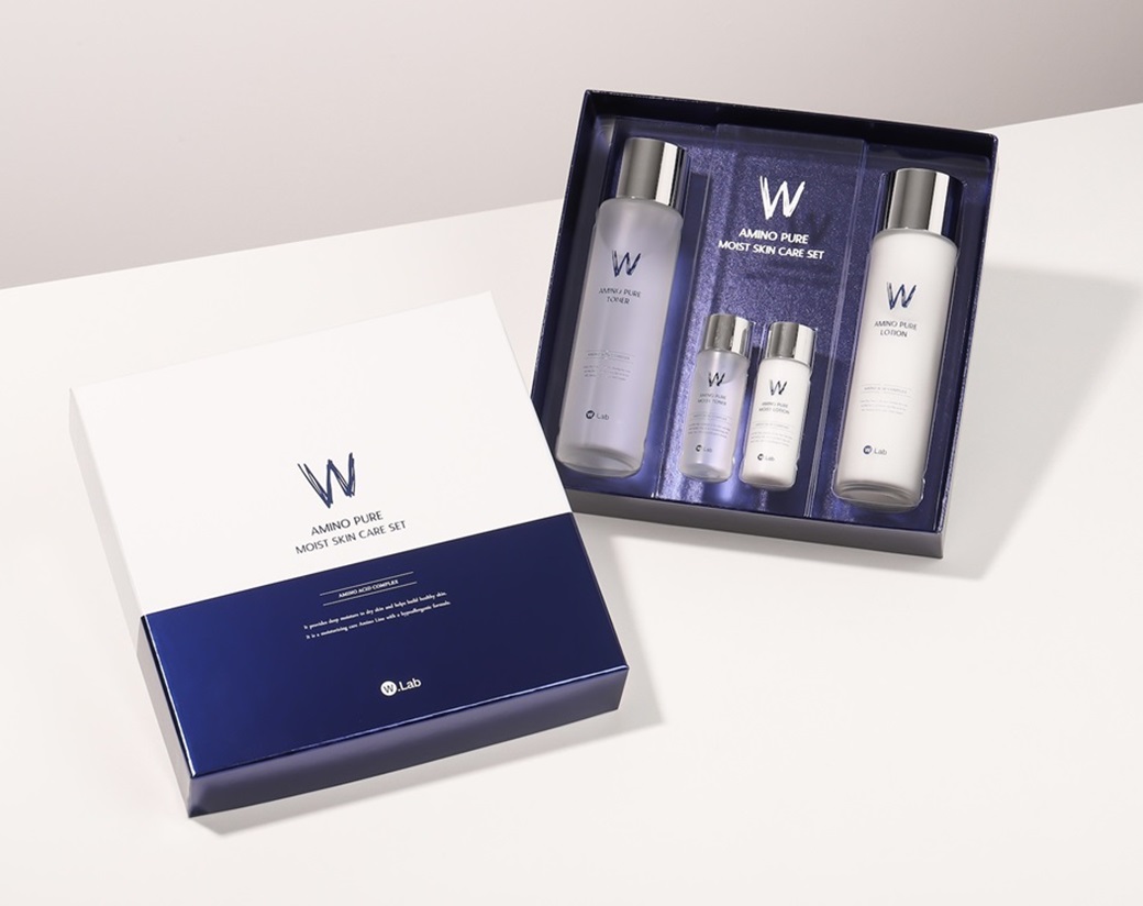 [快速送貨] [效期已過] 韓國 WLab 氨基酸純淨保濕護膚品水乳套組 |W.lab胺基酸 保濕精華液 化妝水 保濕乳 | 蝦皮購物