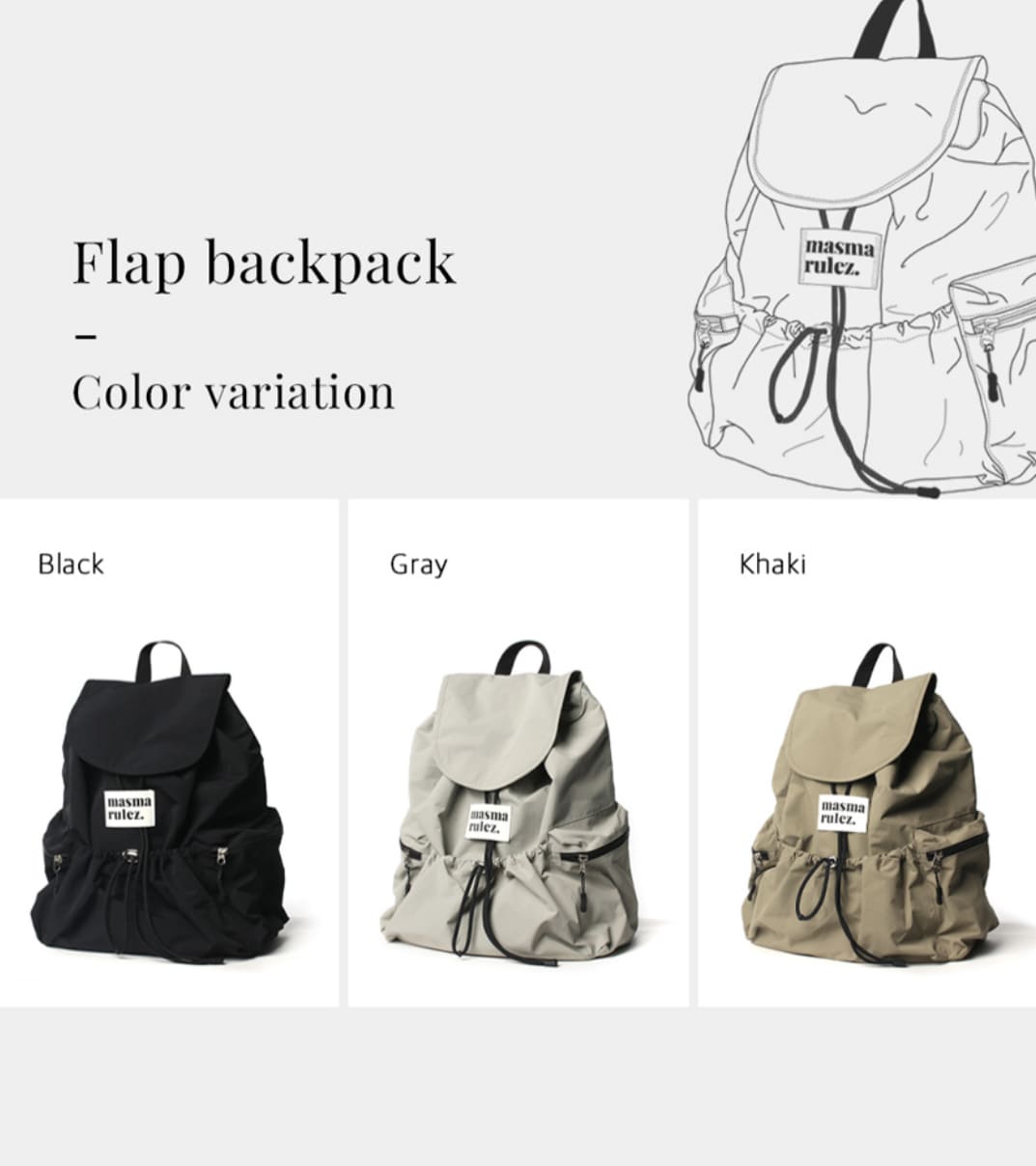 Masmarulez台灣總代理公司貨＊SF backpack 韓國設計品牌後背包/時尚後背包/時髦後背包/韓國明星款 | 蝦皮購物