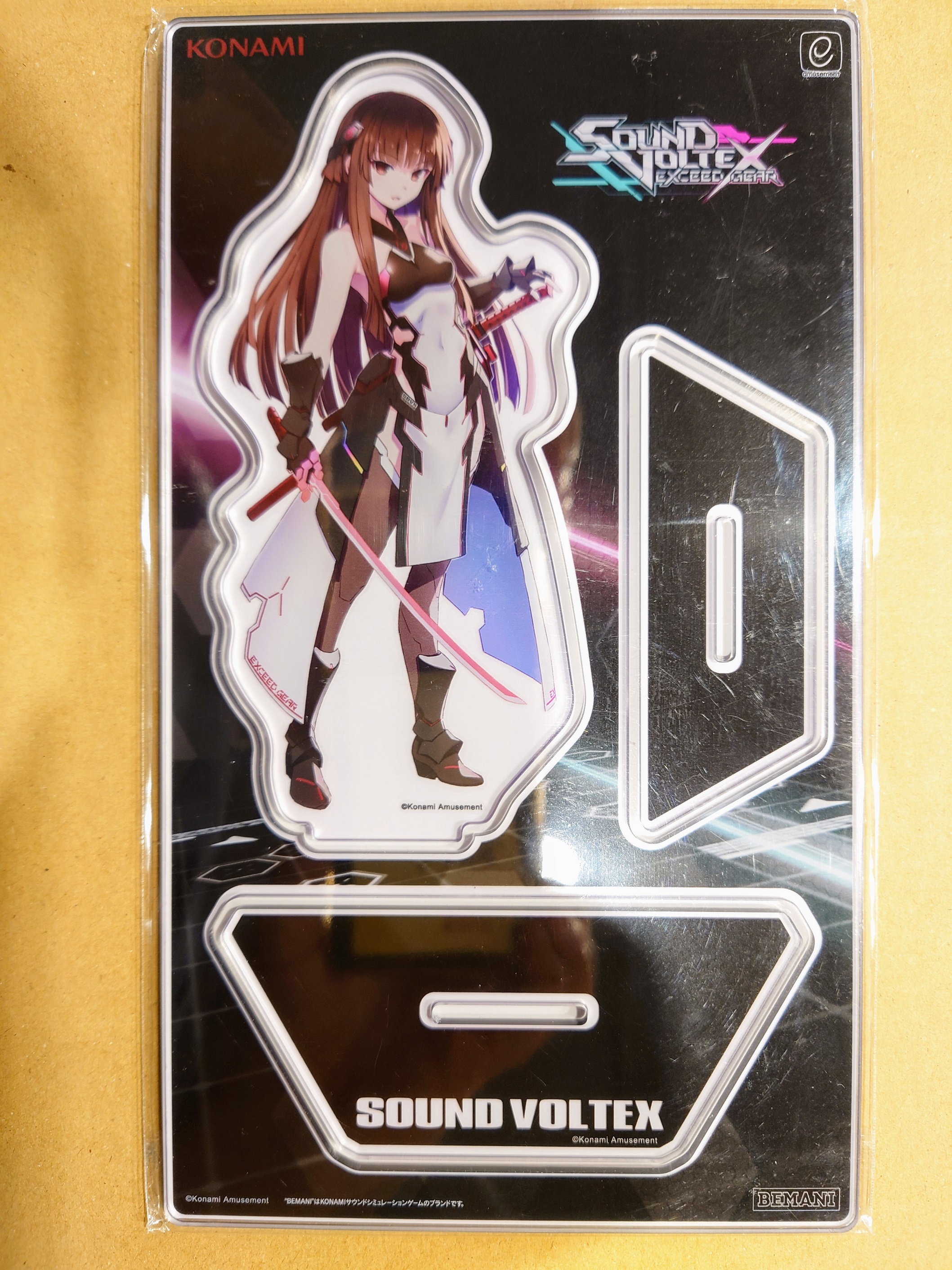 SDVX】日本限定紅刃戀刃立牌交換景品SOUND VOLTEX EXCEED GEAR