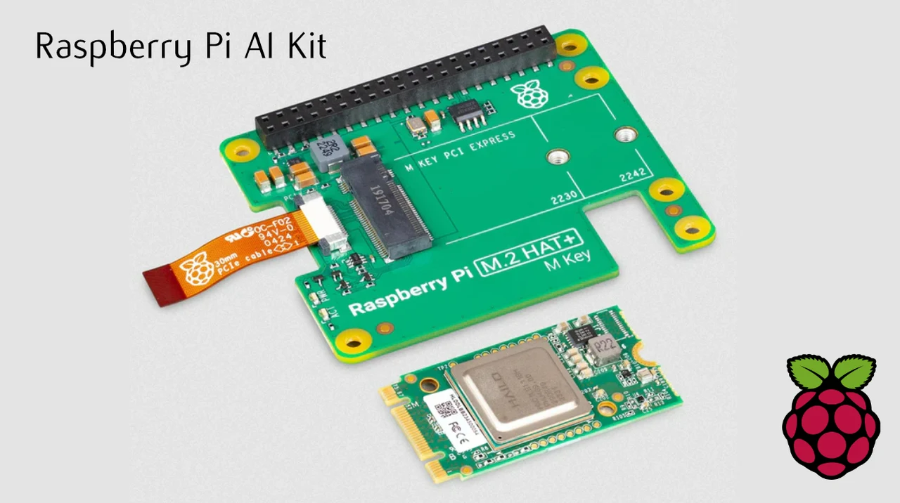 Raspberry Pi AI Kit 人工智慧套件 (Hailo-8L+M.2HAT+) | PCIe 擴充套件 | 蝦皮購物