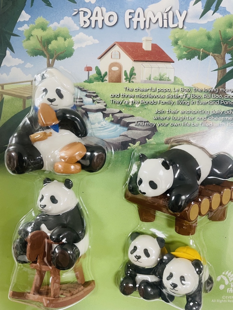 福寶快閃店韓國！愛寶家族冰箱貼可愛熊貓磁吸公仔睿寶輝寶樂寶雙胞胎 | 蝦皮購物