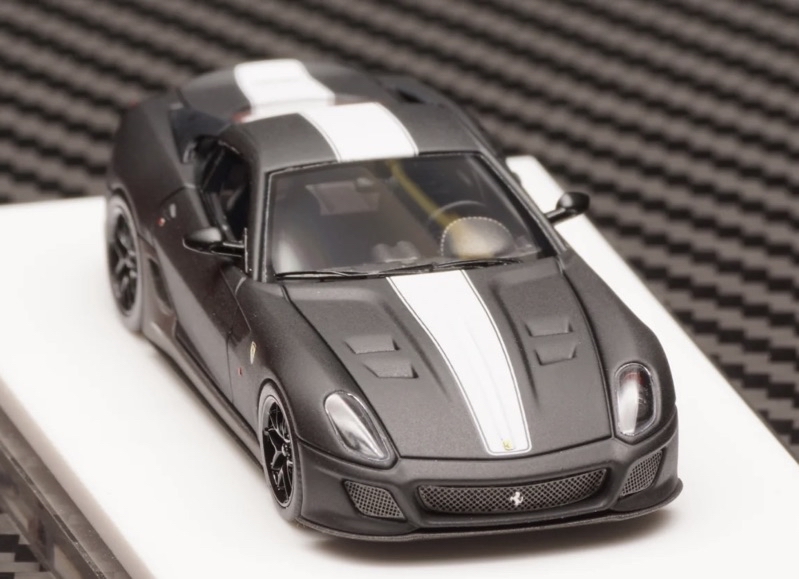 DMH 1:64 Ferrari 599 GTO 消光黑樹脂| 蝦皮購物