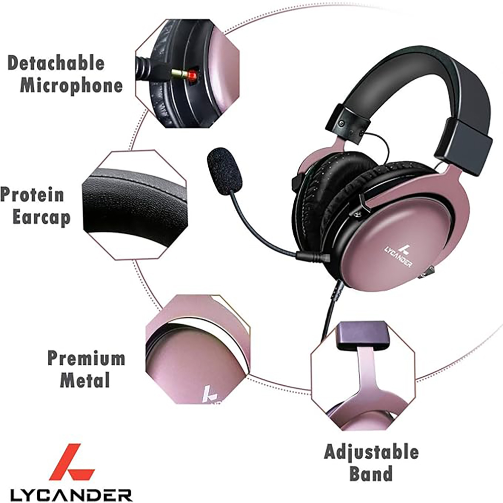 【Lycander】823 USB. 3.5mm 兩用接孔 可卸除式麥克風 電競耳機 | 蝦皮購物