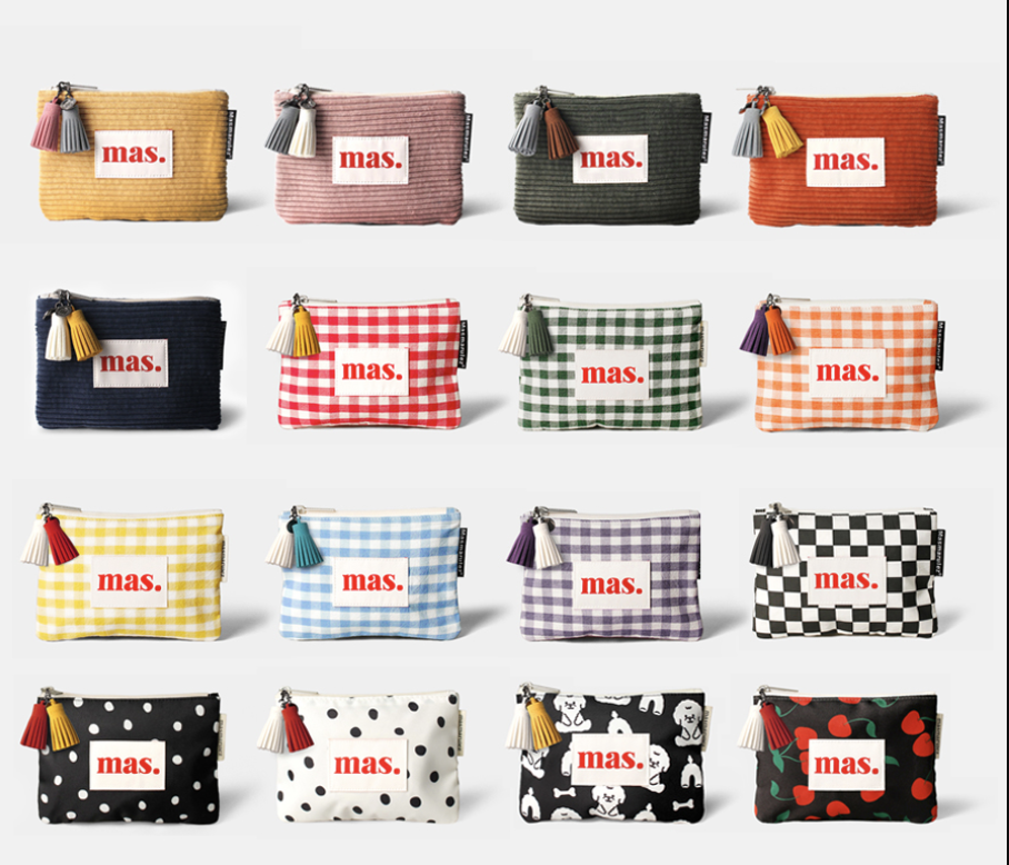 好心情日韓正品 雜貨『韓國 Masmarulez』Basic pouch 系列~收納包化妝小包 | 蝦皮購物