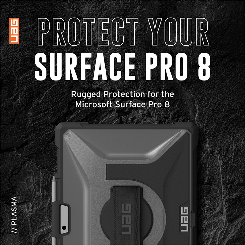 UAG Surface Pro 8 poly耐衝擊保護殻 透明黑 美國軍規防摔殼 平板殼 保護套 平板電腦皮套 | 蝦皮購物