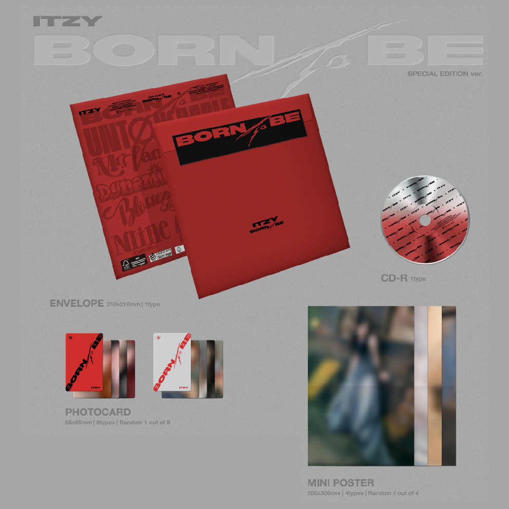 ITZY on X: ITZY <BORN TO BE> TRACK LIST 📌 ALBUM RELEASE 2024.01