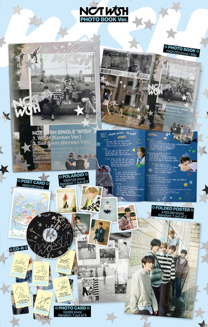 微音樂💃現貨/通路特典NCT WISH - SINGLE [WISH] 單曲CD | 蝦皮購物