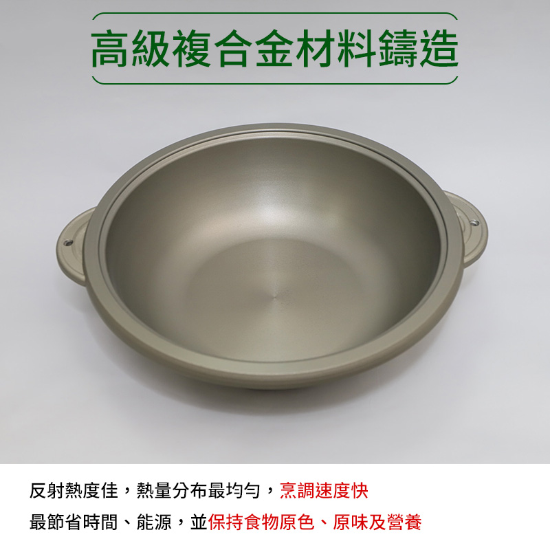 【UNICOOK優樂】MIT 台灣製純手工鑄造養生鍋-26/29cm 雙耳湯鍋 無水鍋 不沾湯鍋 火鍋 燉鍋 | 蝦皮購物