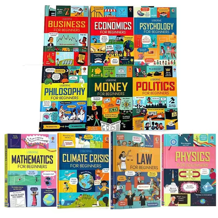 精裝10冊Usborne Money Business for Beginners少年商學院英文版