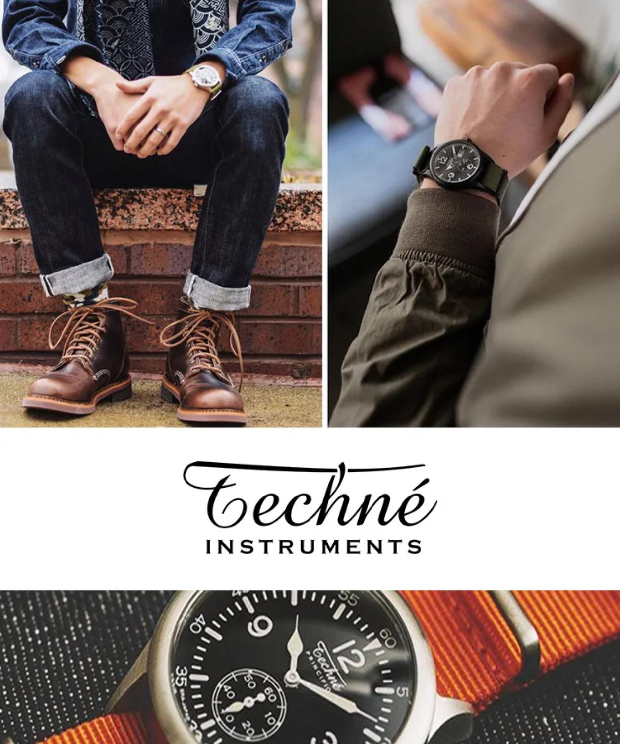 Techne’瑞典設計軍錶 MERLIN梅林296三眼系列 質感軍綠 – TE296.022 | 蝦皮購物