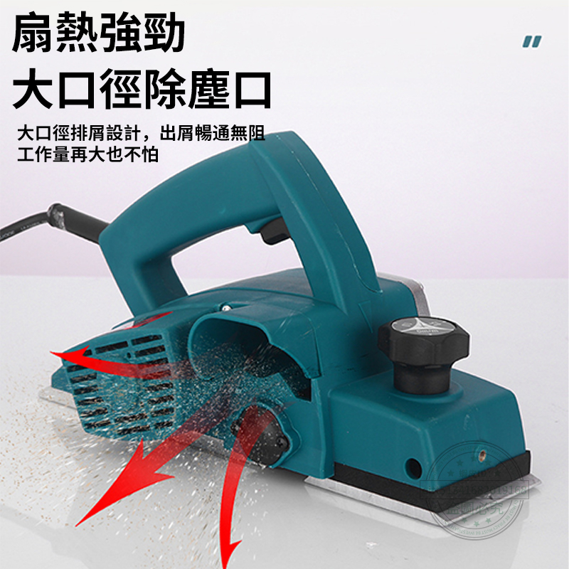 谷天GU TIN 電刨 木工刨 家用臺式 電推刨 壓刨機 小型 刨木機 電動工具 可倒裝 | 蝦皮購物