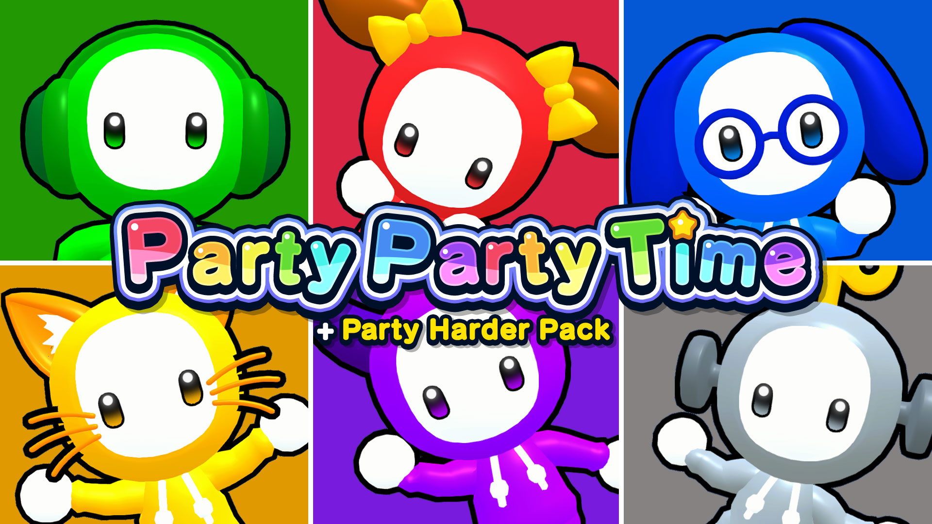 任天堂Switch NS《Party Party Time》中文版數位版數位下載版派對益智