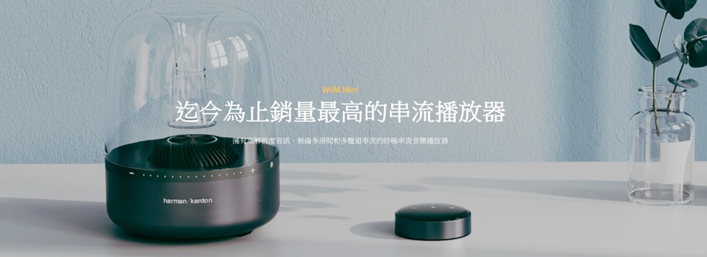 WiiM Mini 無線多聲道串流播放器