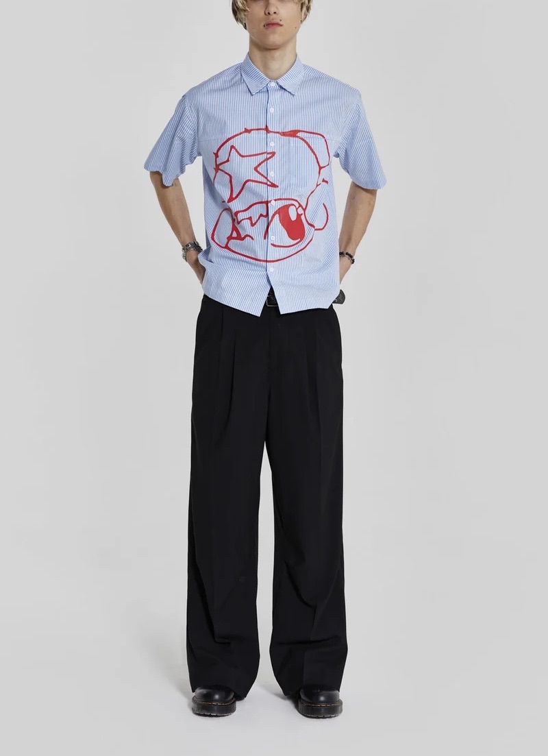 M.Lu} Jaded London Stripe Shirt 短袖襯衫| 蝦皮購物