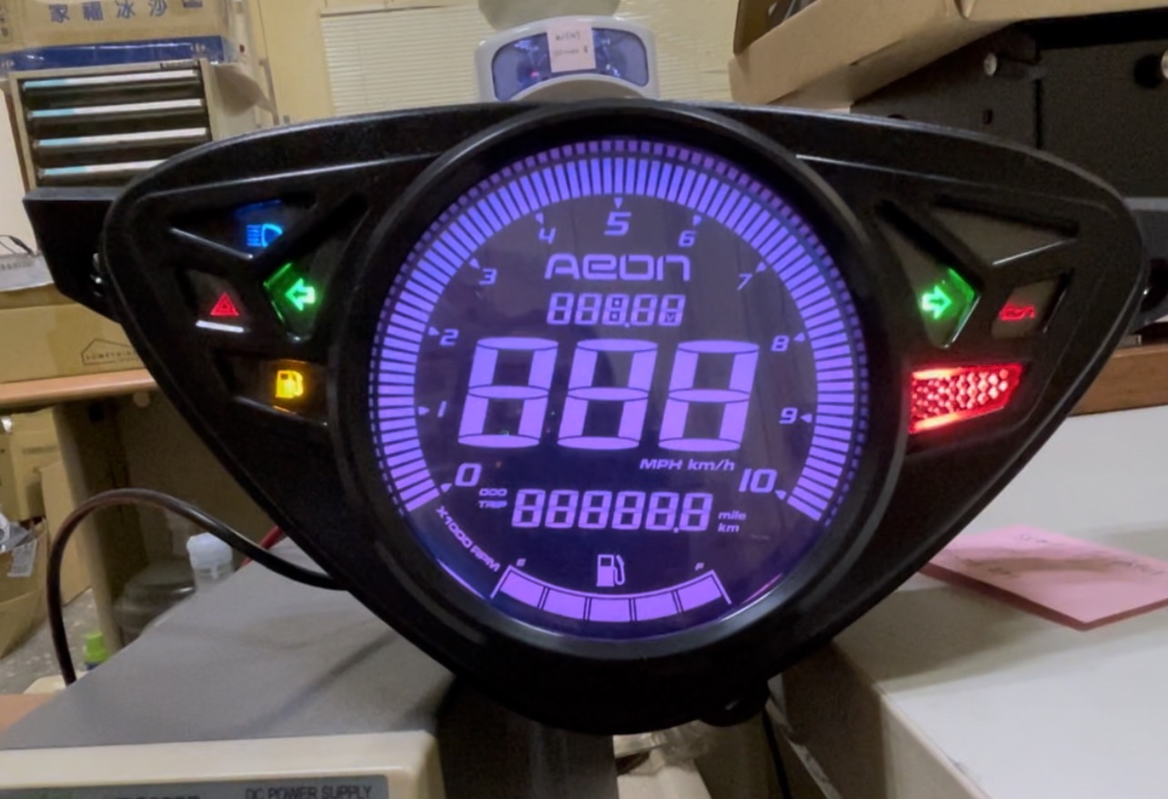 中古 二手 儀表版碼錶 AEON 宏佳騰 OZ 150 儀表 | 蝦皮購物