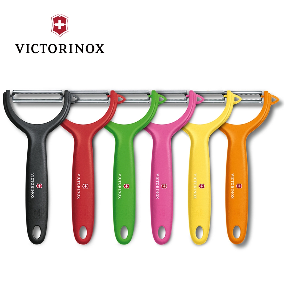 【教練先生】VICTORINOX 瑞士維氏 現貨 瑞士刀 削皮刀 削皮器 直立式刨刀 刨絲器 鋸齒刀刃 7.6079 | 蝦皮購物