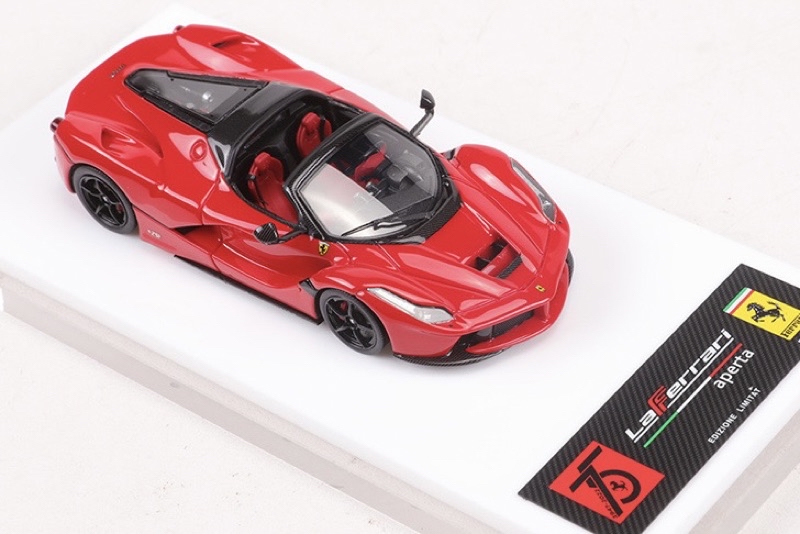 DMH 1:64 Ferrari LaFerrari Aperta 敞篷標準紅| 蝦皮購物