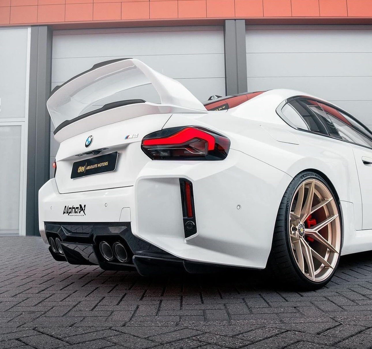 【EMR x Alpha-N】BMW G87 M2 升級 乾式碳纖維 後下巴 後擾流 下護板 底板 乾碳 卡夢 | 蝦皮購物
