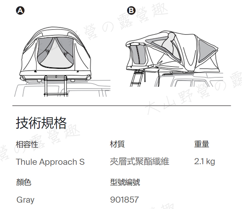 【大山野營-露營趣】THULE 都樂 雙人車頂帳篷絎縫隔熱層 隔熱罩 保暖罩 專用車頂帳 車頂帳棚 露營帳篷 | 蝦皮購物