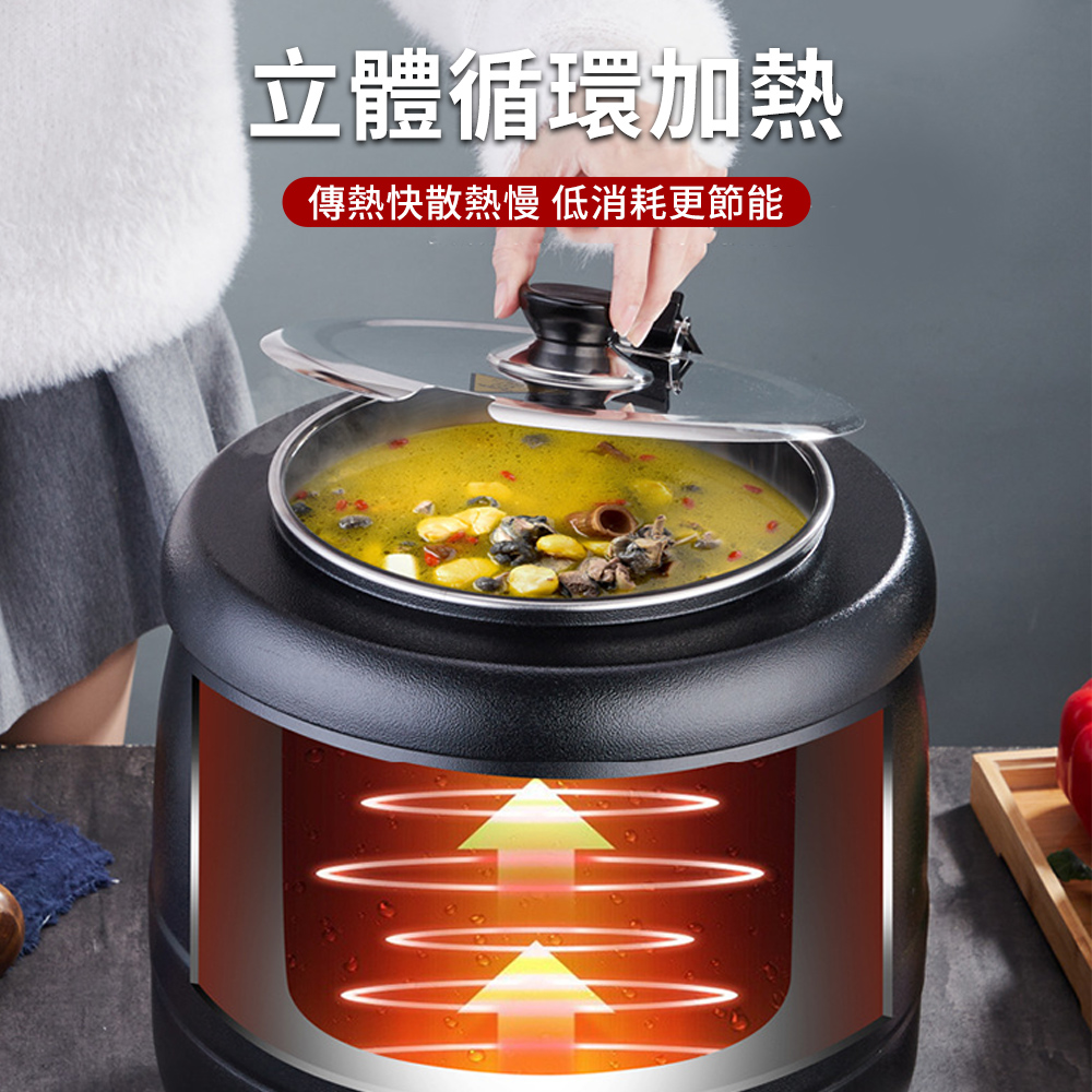 【Felsted 菲仕德】多功能電子控溫暖湯鍋10L 恆溫定時保溫鍋 不鏽鋼湯煲 粥桶 保溫湯鍋 暖湯煲 自助餐保溫湯爐 | 蝦皮購物