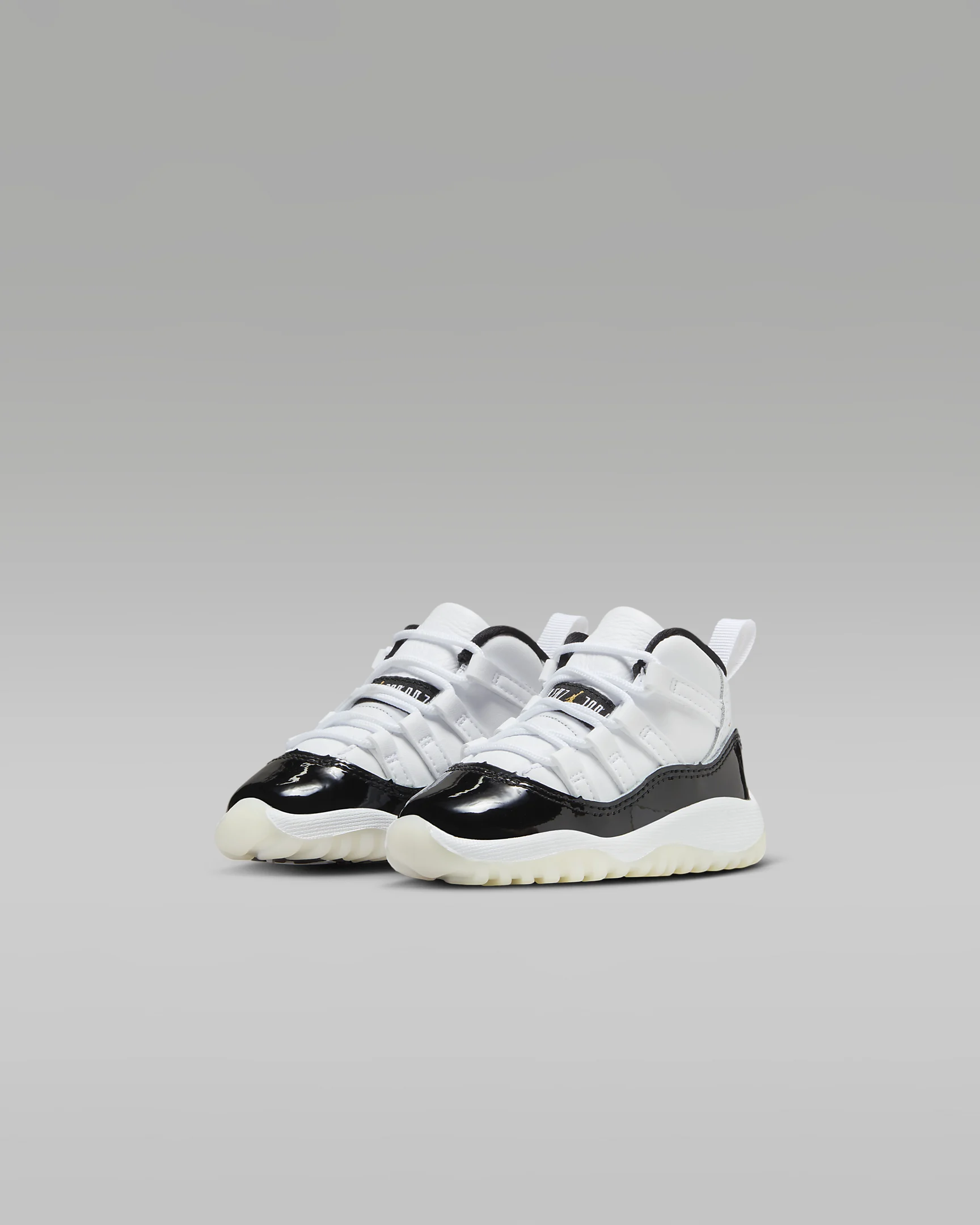 CHII】日本Nike Jordan 11 Retro 童鞋小童中大童經典鞋帶黑白色
