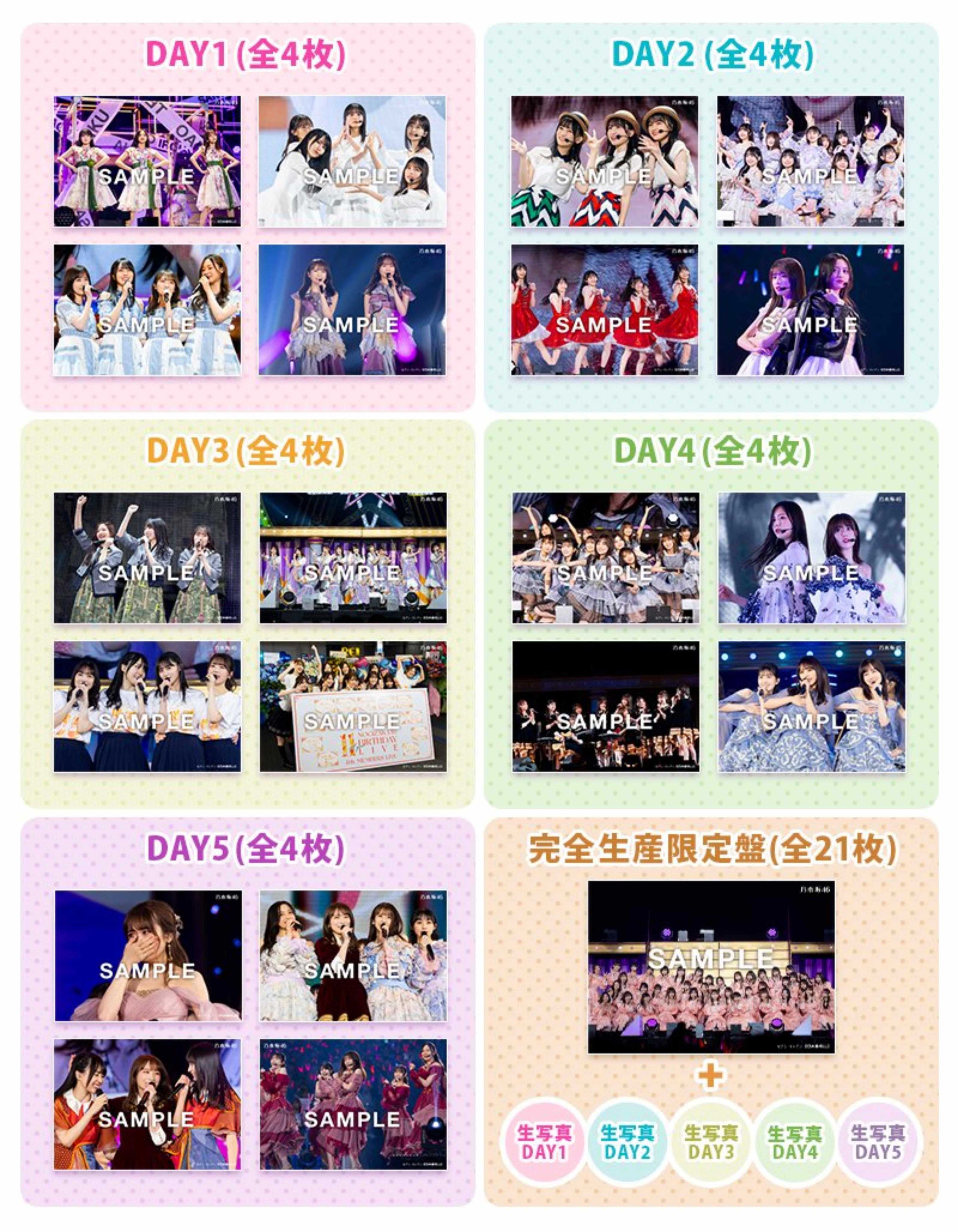 乃木坂46 11th YEAR BIRTHDAY LIVE 5DAYS 完全限定盤【2/1 預約、2/11