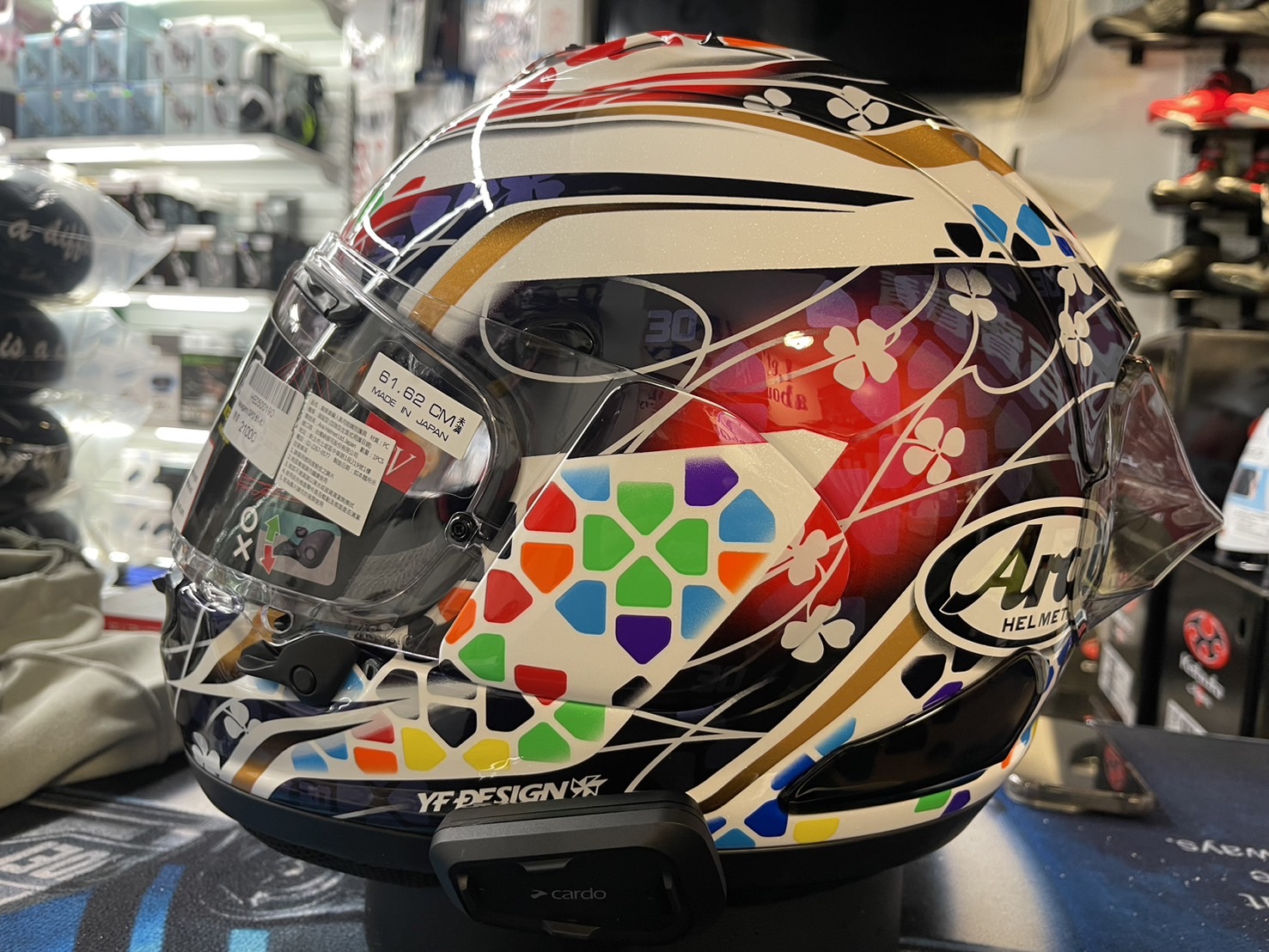 アライRX-7X NAKAGAMI 中上貴晶モデルrx7x arai ヘルメットフル
