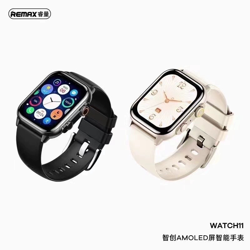 remax watch11全新智能手錶(台灣公司貨）智創AMOLED屏智能手錶MOBIA 黑色款 | 蝦皮購物