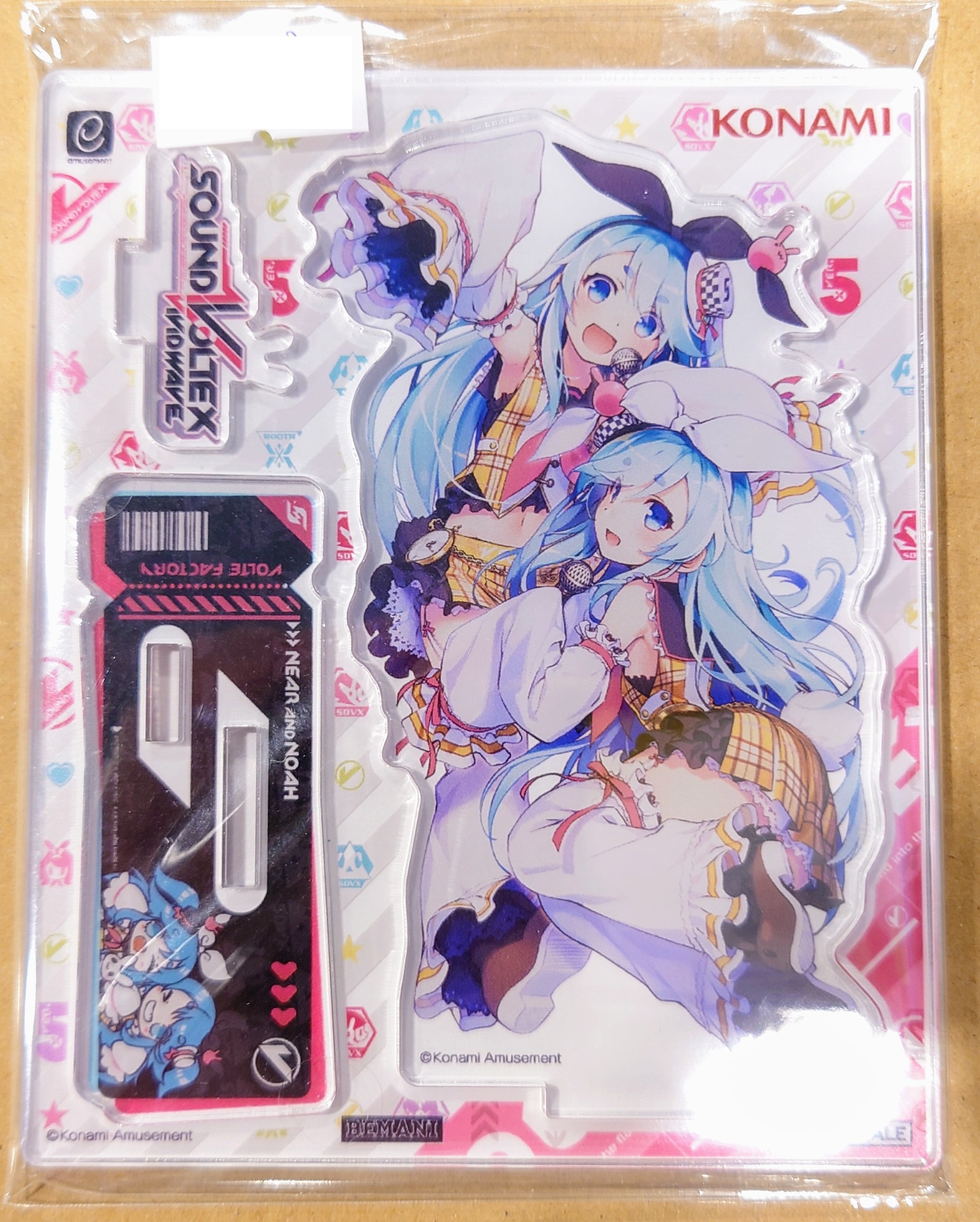 SDVX アクリルフィギュア アクリルスタンド アクスタ ニア ノア Amazon.co.jp: SDVXアクリルスタンド (ニア & ノア) SOUNDVTEX
