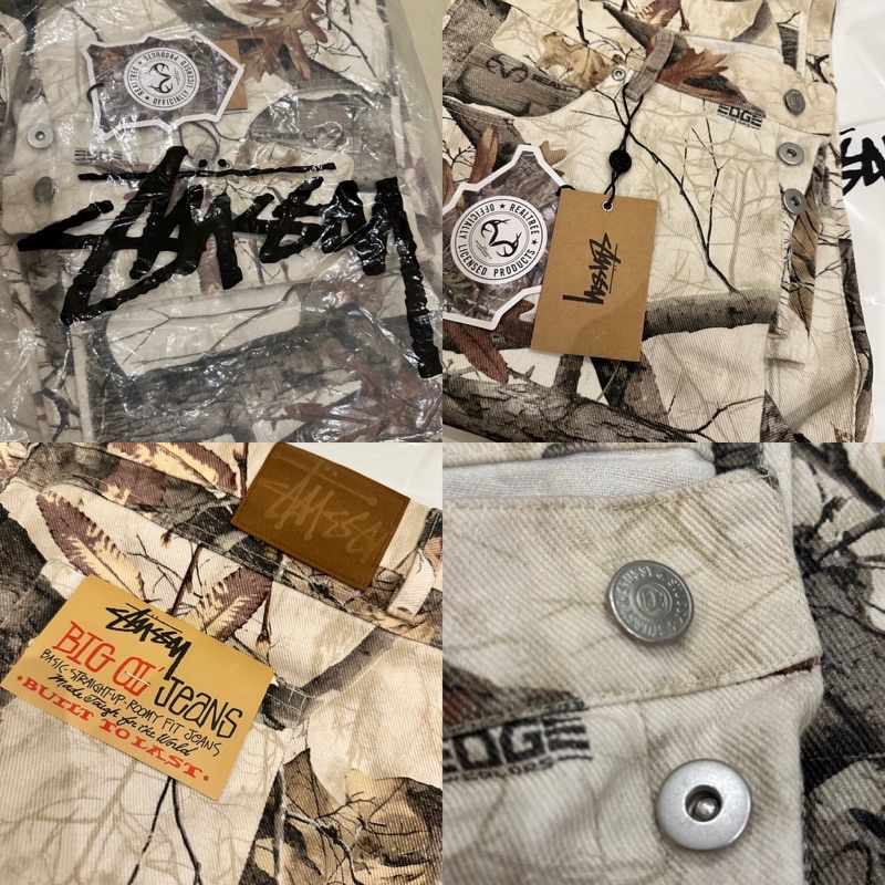 🇺🇸代購23 STUSSY BIG OL' JEAN REALTREE EDGE 迷彩長褲休閒褲 🇺🇸代購23 STUSSY BIG OL' JEAN REALTREE EDGE 迷彩長褲休閒褲