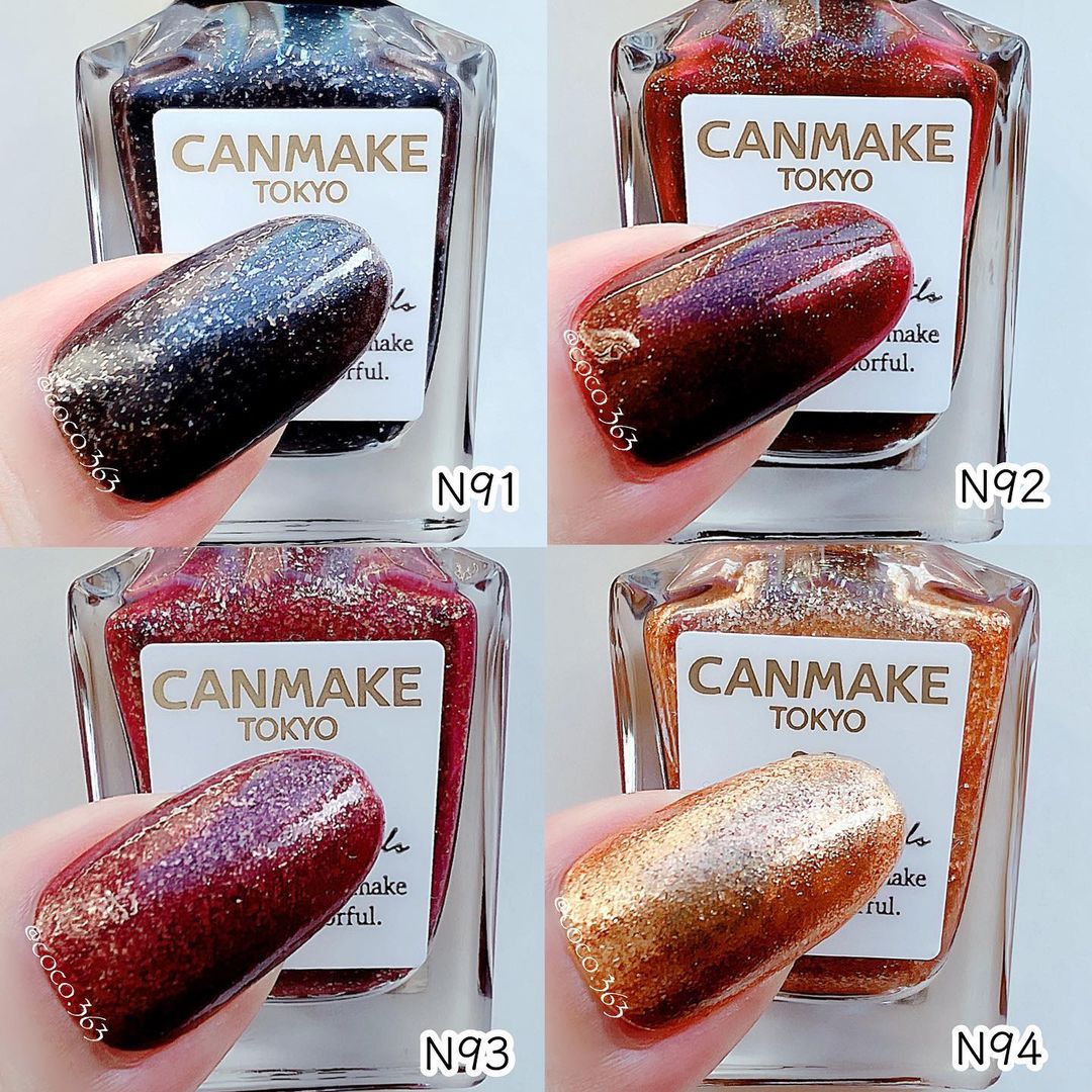 【現貨】🎀米雅日妝🎀日本CANMAKE 新晶燦指甲油N107/N108/N109/N110 (限定-新色) | 蝦皮購物
