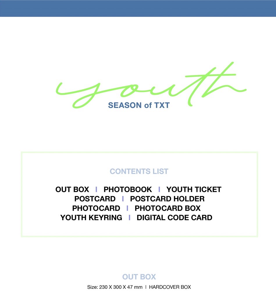 仙女樹🌟 現貨TXT 『 Season of TXT : YOUTH 』寫真書| 蝦皮購物