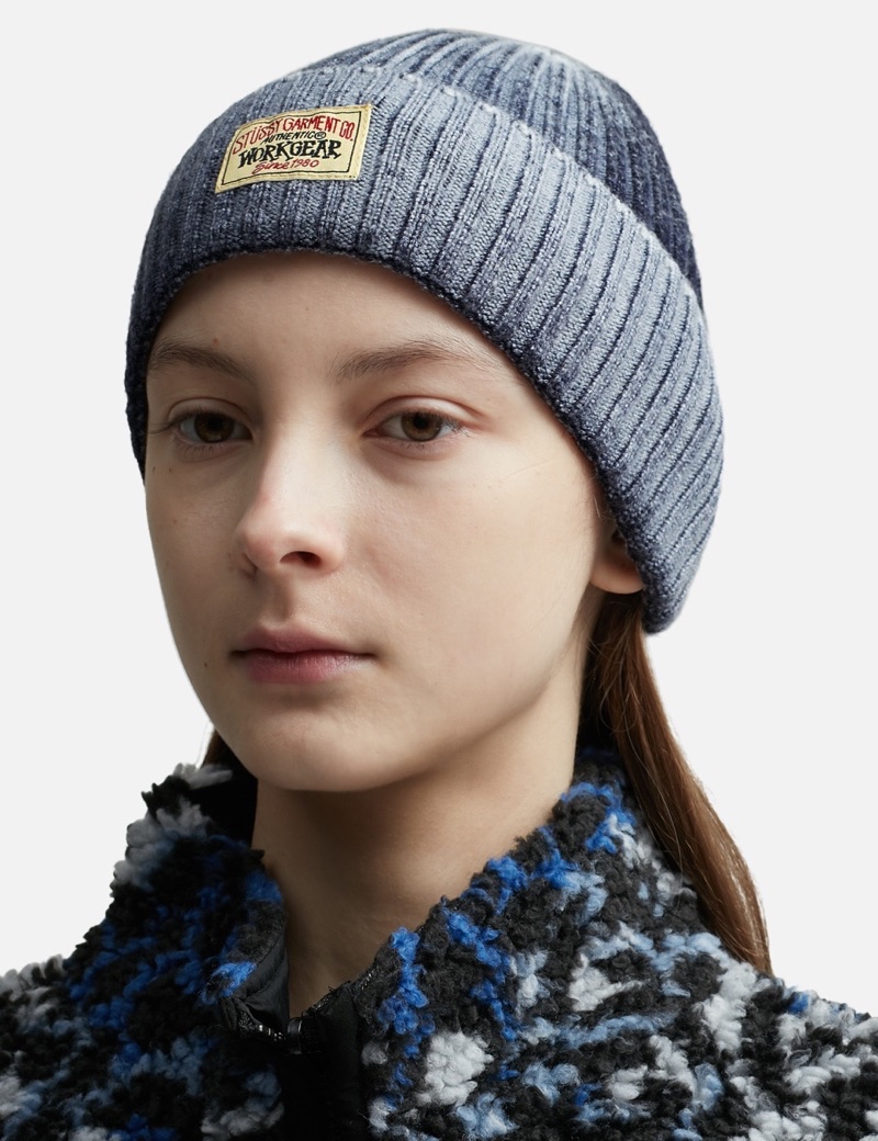 Nobody} STÜSSY CUFF BEANIE WORKGEAR SPRAY | 蝦皮購物