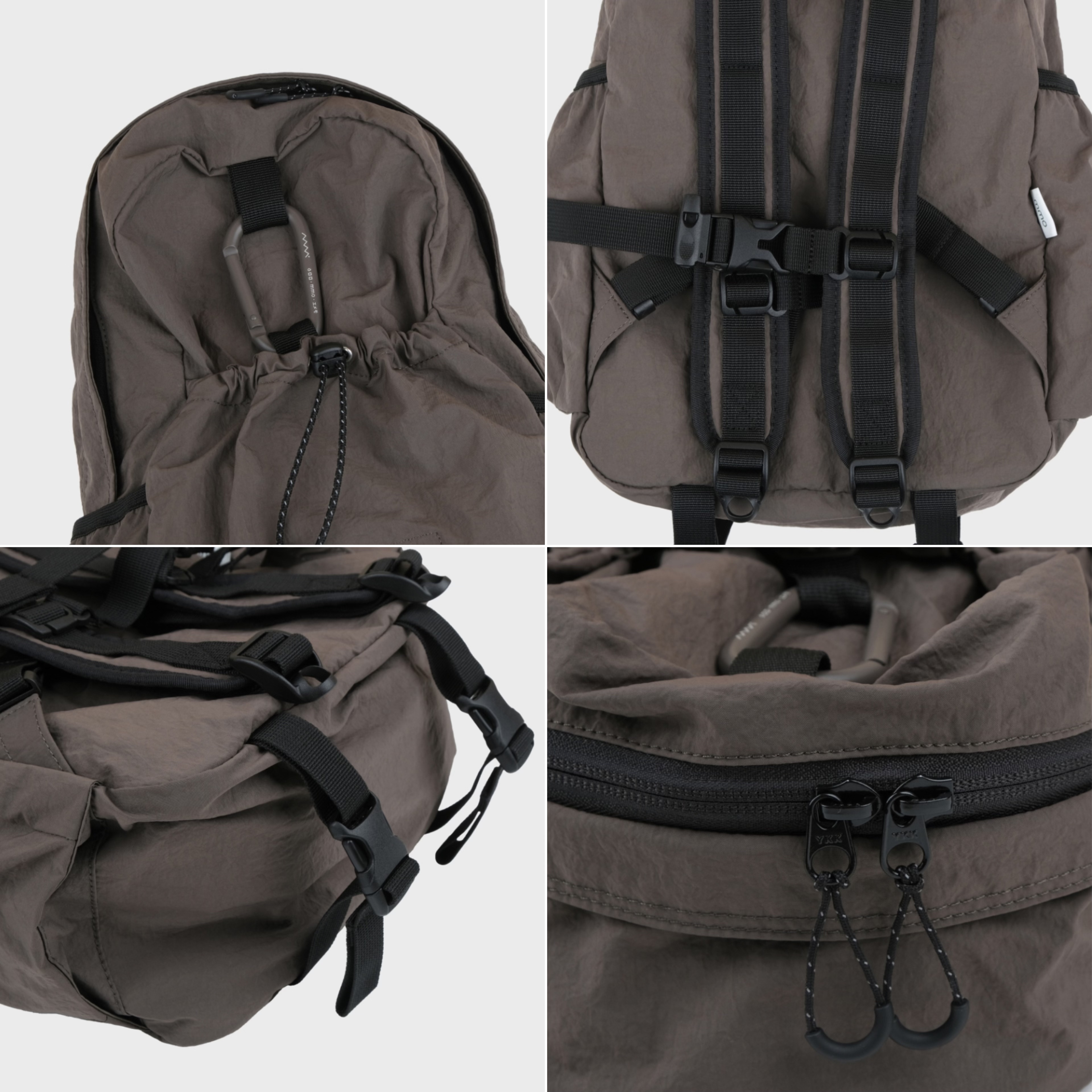 ★MMOGARDEN★mmo backpack nylon wrinkle★送料・関税込★ 代購)韓國mmogarden - mmo backpack nylon wrinkle尼龍輕量背包