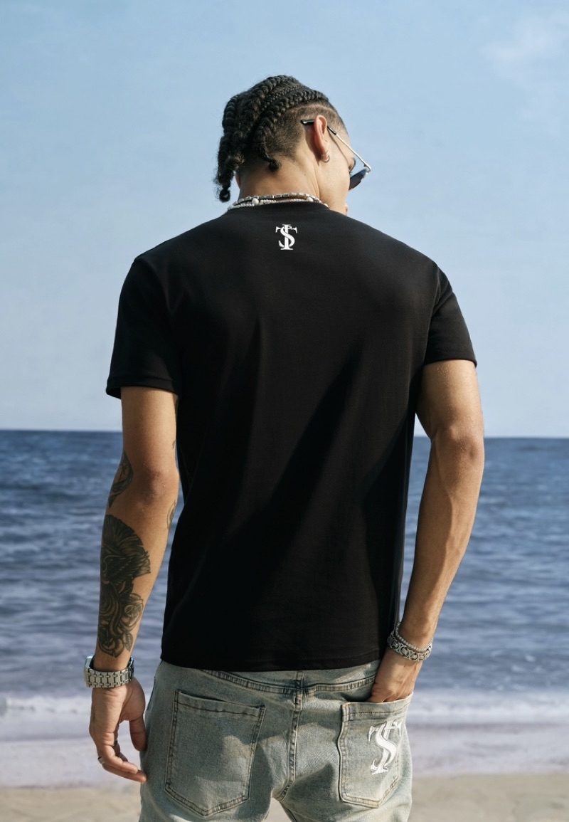 [A$AP STORE] STK SmallTownKid “艾志恒Asen品牌“ rapper必備 彈力緊身 素色短袖 | 蝦皮購物