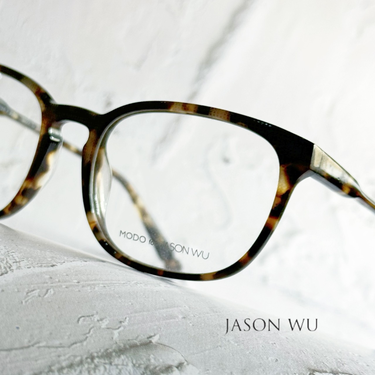【JASON WU x MODO 聯名款】玳瑁｜壓紋質感｜MOD.THEA｜出清｜日本框｜唯光眼鏡 | 蝦皮購物