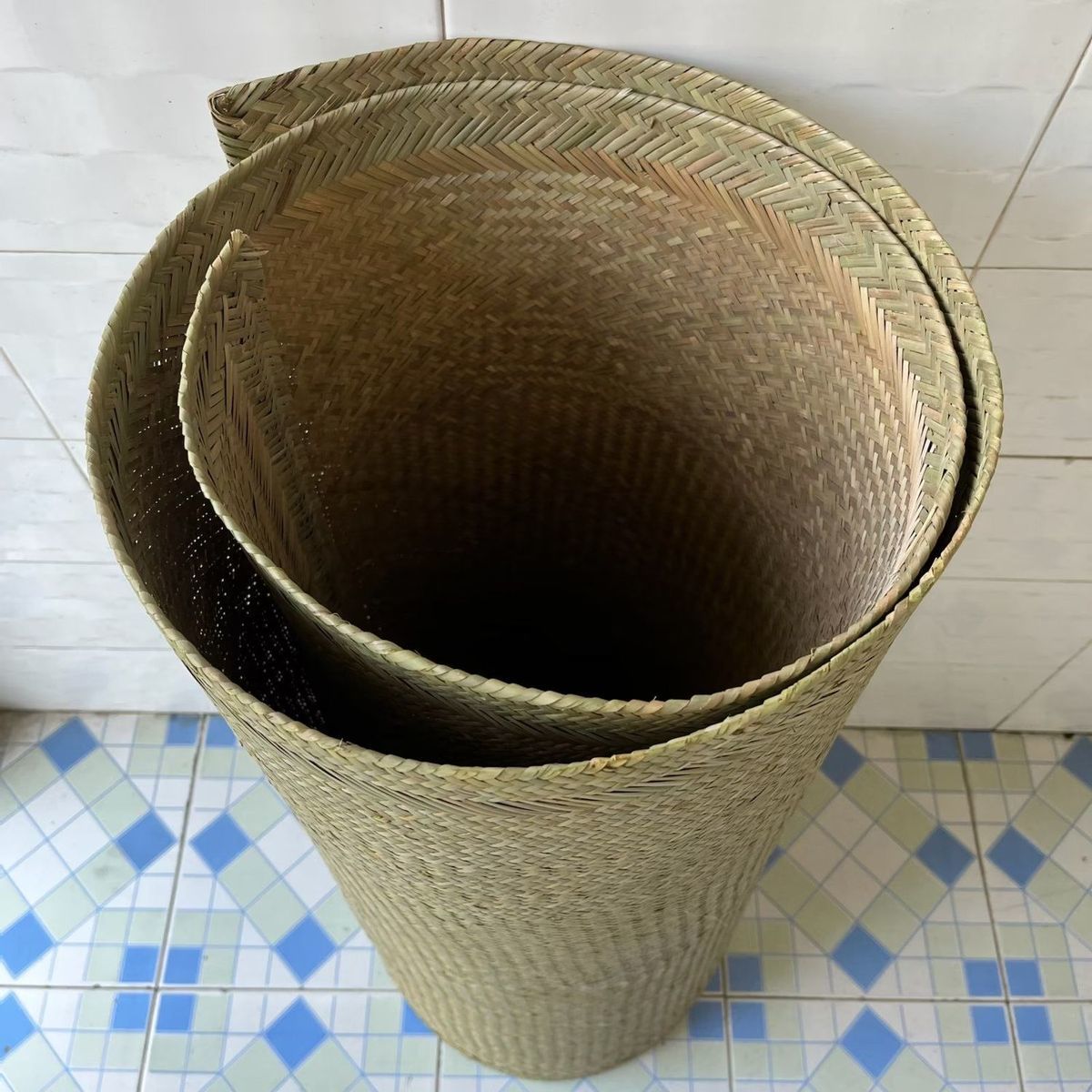 2【訂金】老式枕席天然頭層青竹席竹篾席竹絲席兒時竹涼席手工青篾席竹編席-shichang百貨 | 蝦皮購物