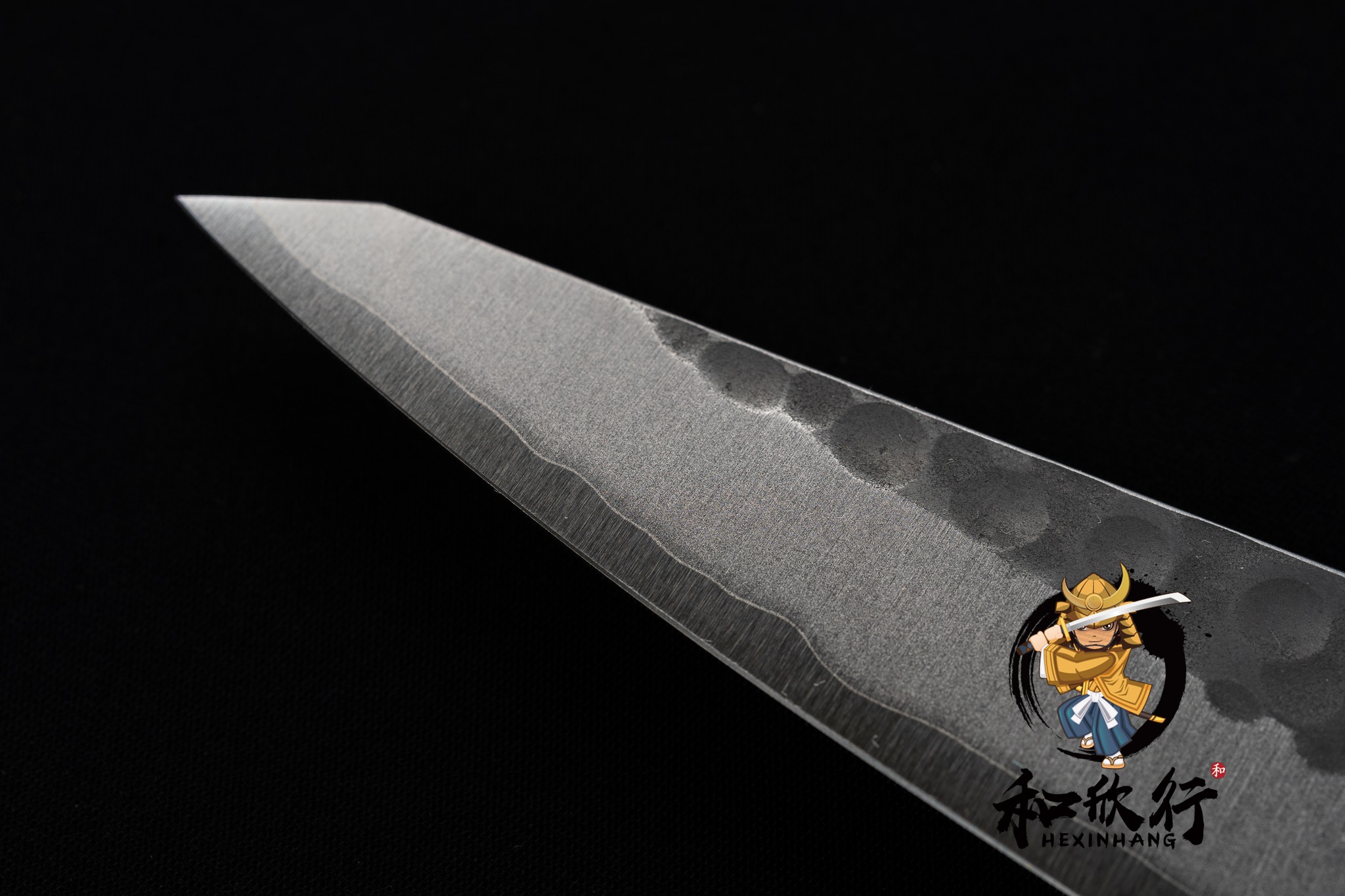 「和欣行」現貨、昌景 小石 超青鋼 刻骨刀 150 mm 黑打 槌目 櫻桃木八角柄 | 蝦皮購物