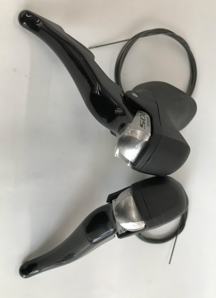 Shimano 105 ST-5800 STI Shifters 2x11s Brack Dual Control Levers L+R set  USED