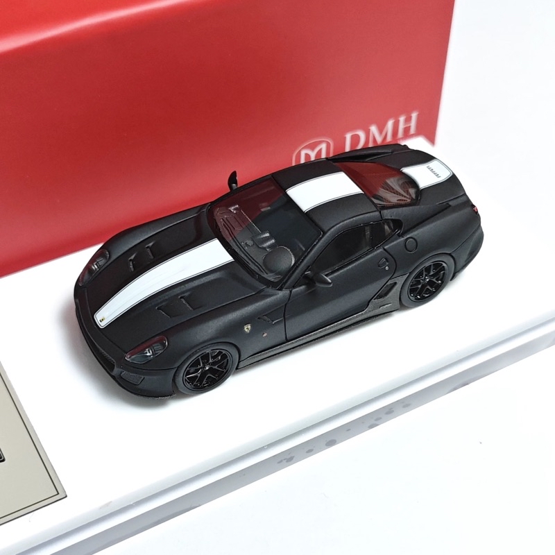 DMH 1:64 Ferrari 599 GTO 消光黑樹脂| 蝦皮購物