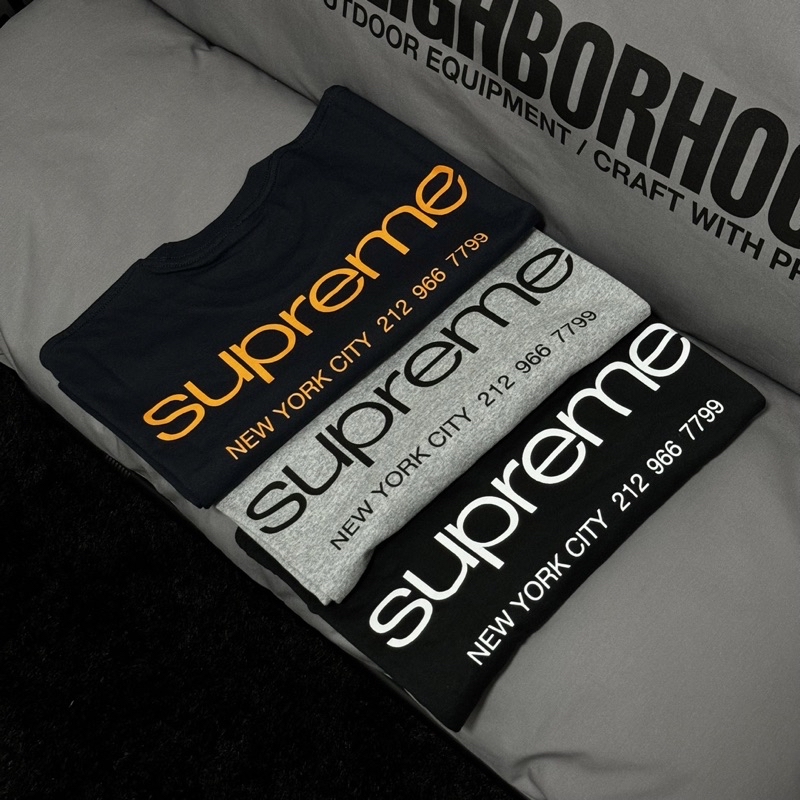 《ZERO》 - SUPREME 23FW NYC LOGO TEE