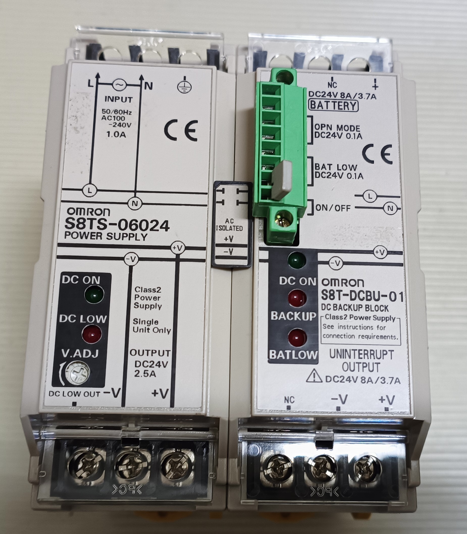 OMRON 瞬間跳電對策模塊S8T-DCBU-01 S8T-DCBU-02 S8TS-06024 | 蝦皮購物