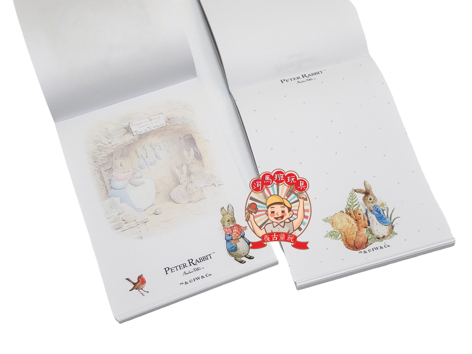 河馬班玩具-授權文具-peter rabbit彼得兔(經典系)萬用MEMO本 | 蝦皮購物