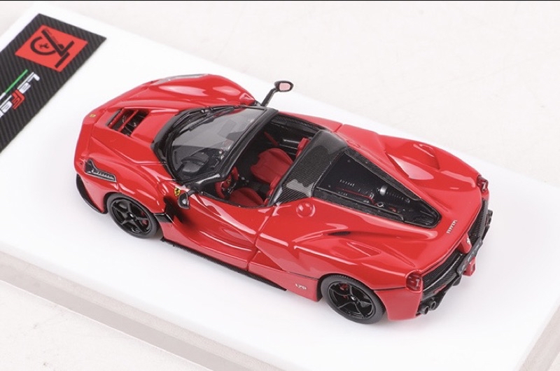 DMH 1:64 Ferrari LaFerrari Aperta 敞篷標準紅| 蝦皮購物