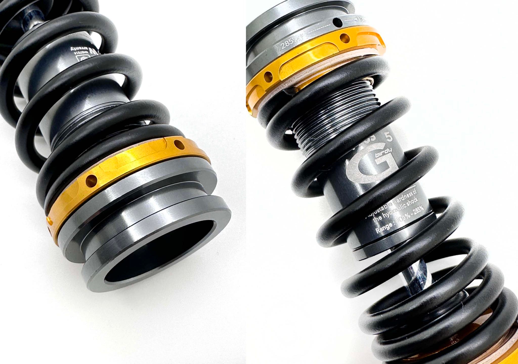 Multi-S G5 Plus版Birdy 前後避震器組前油壓後PU 鳥車彈簧懸吊