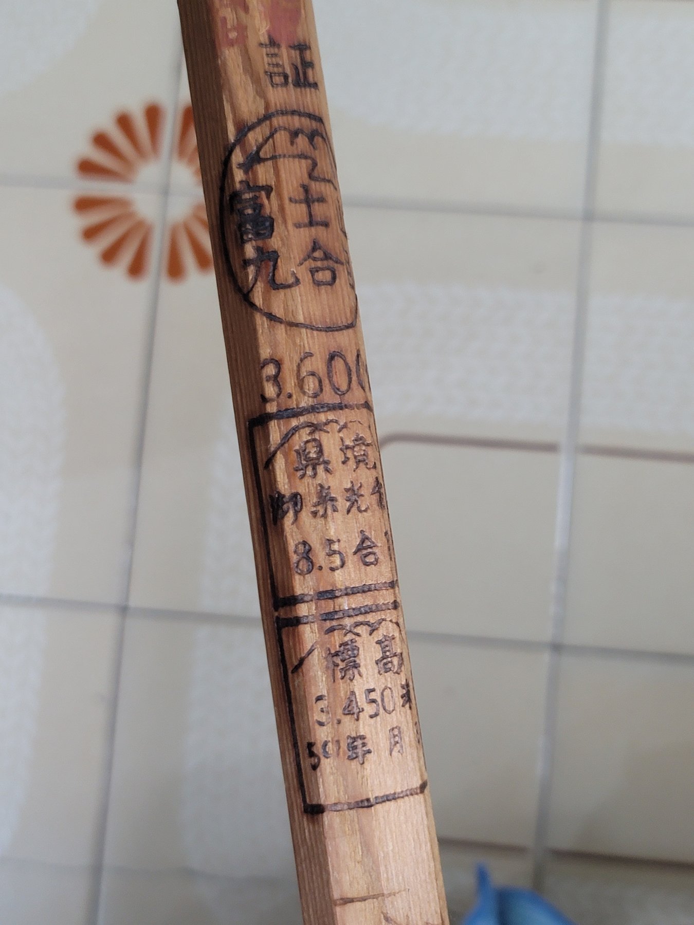 富士山金剛杖 登頂紀念- 20枚燒印 昭和59年 西元1984年 | 蝦皮購物