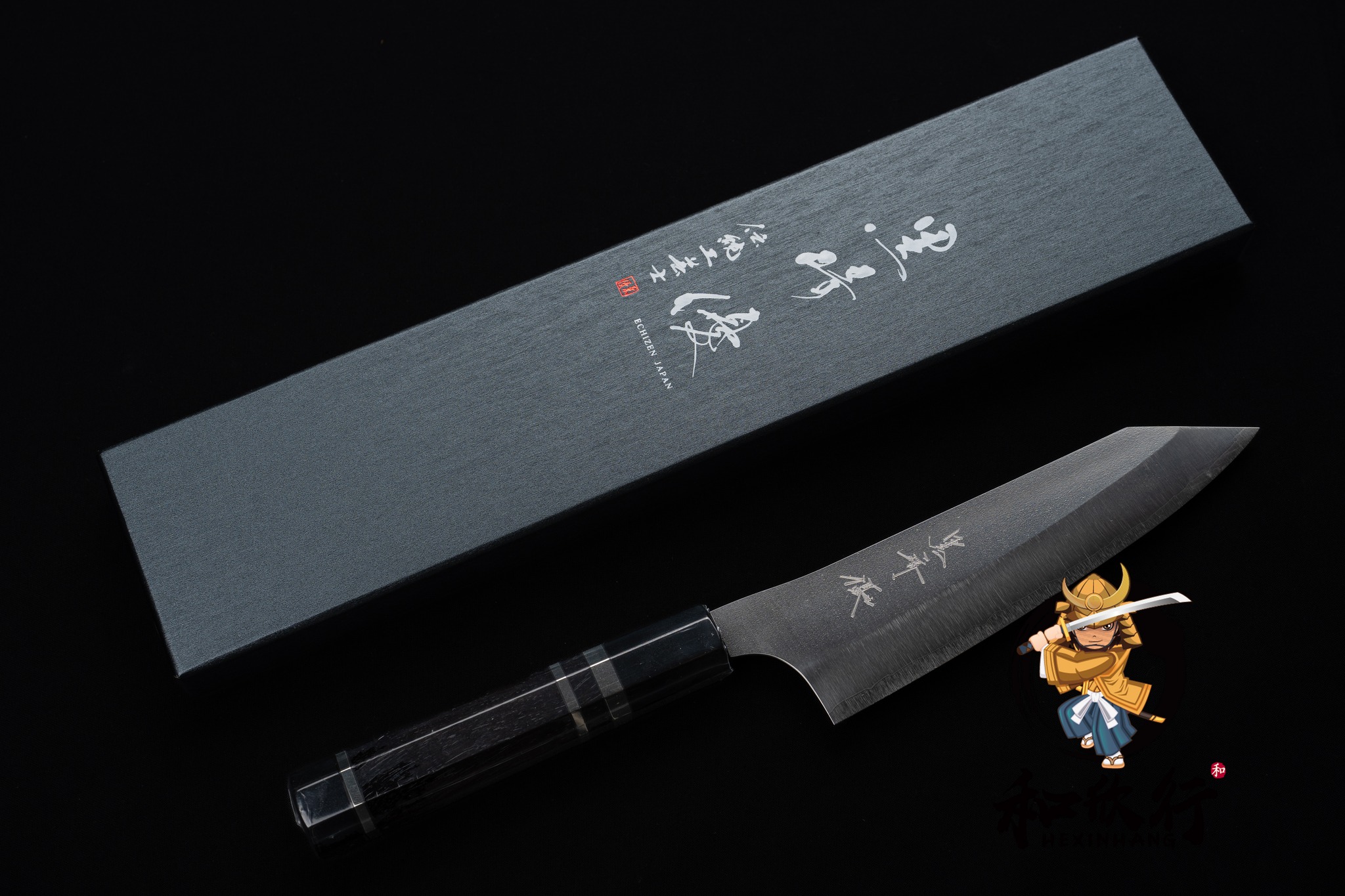 和欣行」現貨、黑崎優新月光VG XEOS鋼文化三德/ 切付三德170MM (多種柄