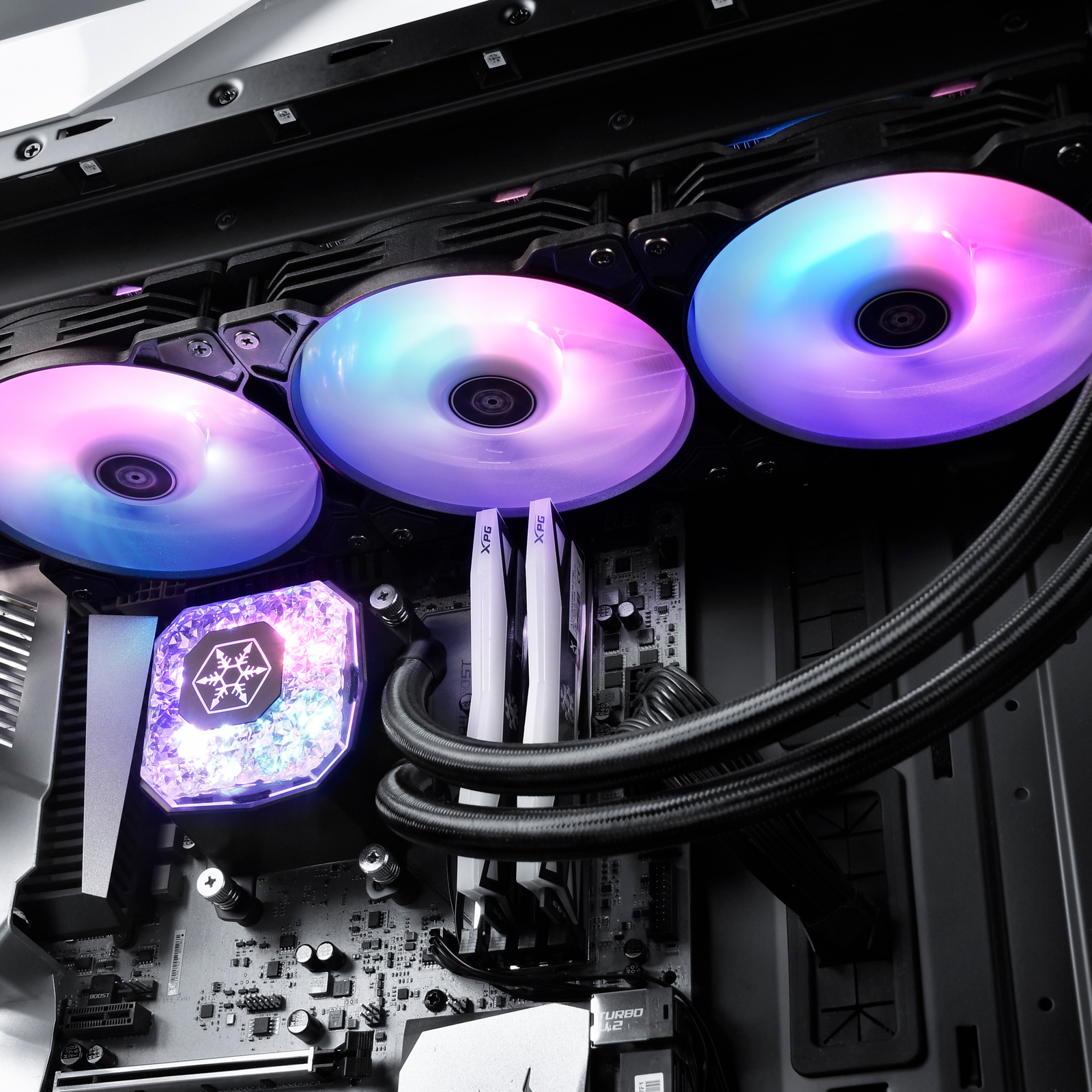 小白的生活工場*SilverStone 銀欣 IceGem 360 高效能一體式水冷散熱器CPU水冷 | 蝦皮購物